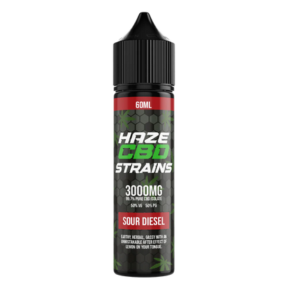 HAZE CBD STRAINS 3000MG 60ML