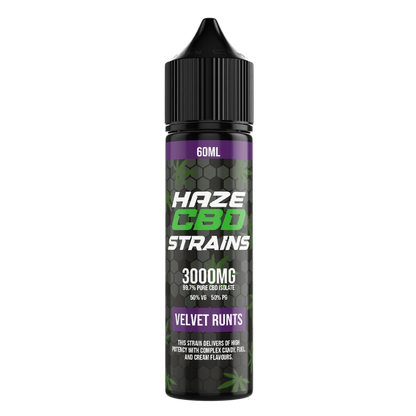 HAZE CBD STRAINS 3000MG 60ML